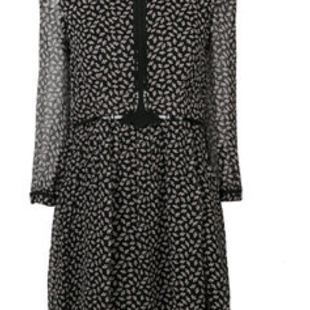Coach 1941 Silk Dress, Mini Duckie Polka Dots, Style 20416, size 0
